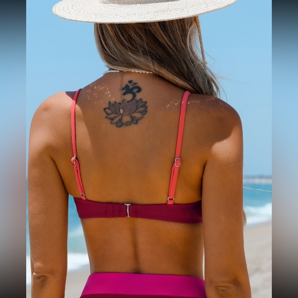 Colorblock bikini top - Picture 3 of 4